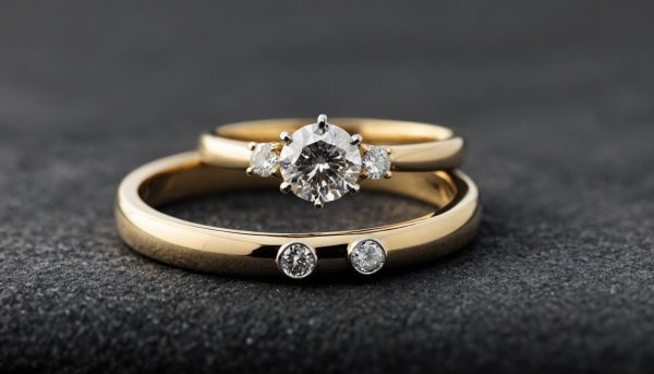 Alliances et solitaires en diamant