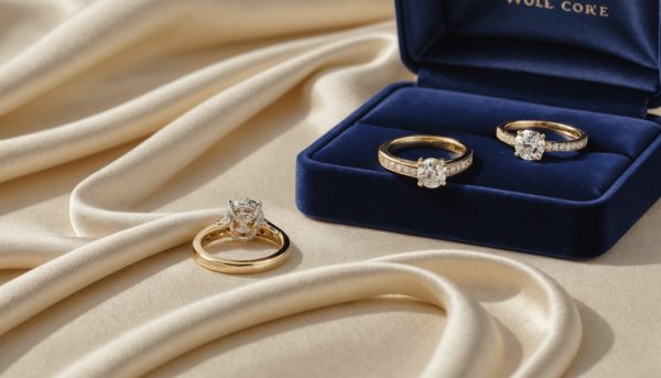 Bijoux de mariage et anneaux precieux