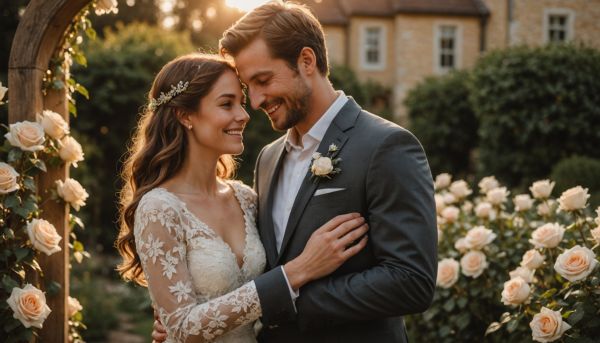 Fiançailles et célébration de l'amour