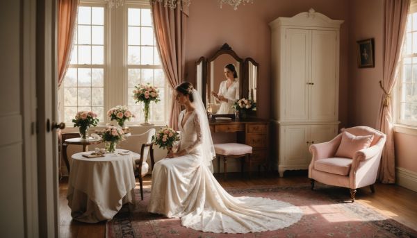 Préparation de mariage et grand jour